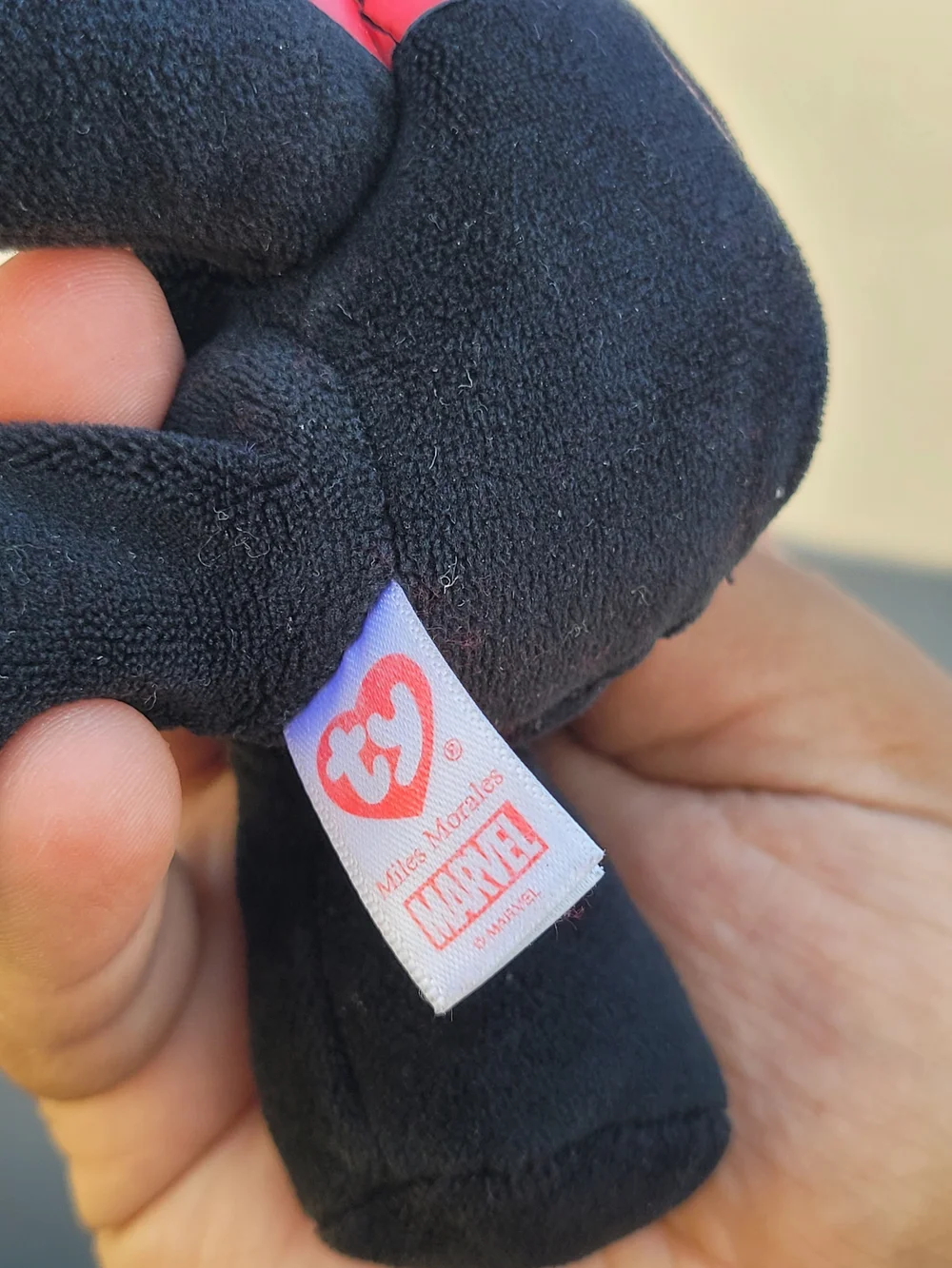Ty Beanie Baby Marvel Spider-Man Miles Morales Plush #BeanieBaby #MilesMorales